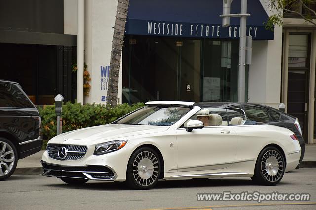 Mercedes Maybach spotted in Beverly Hills, California