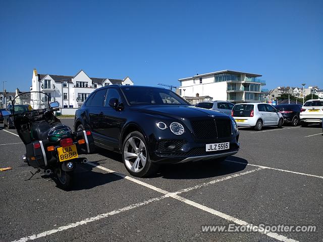Bentley Bentayga spotted in Portrush, United Kingdom