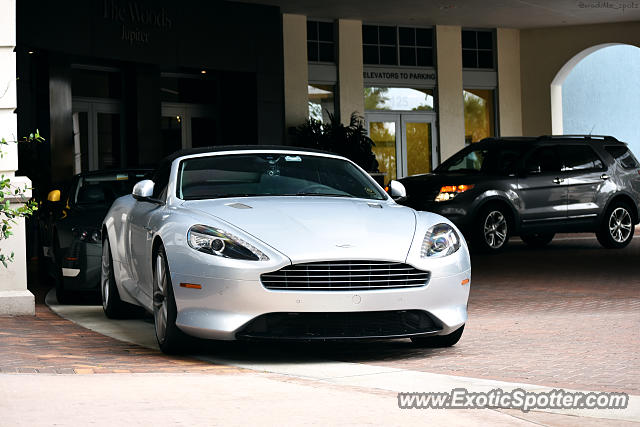 Aston Martin DB9 spotted in Jupiter, Florida