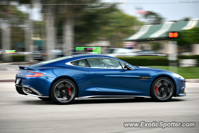 Aston Martin Vanquish spotted in Jupiter, Florida
