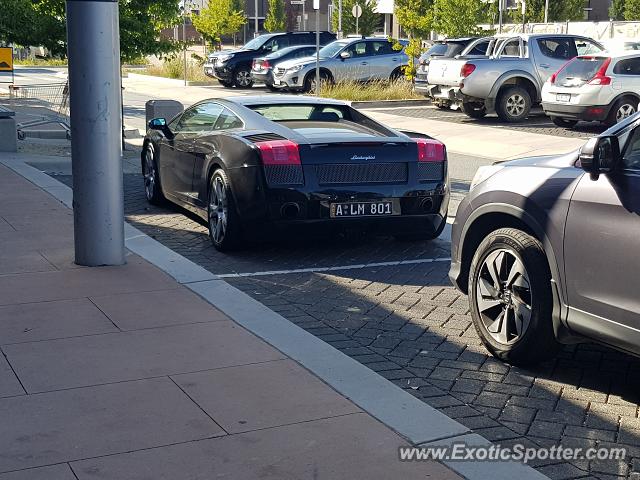 Lamborghini Gallardo spotted in Canberra, Australia