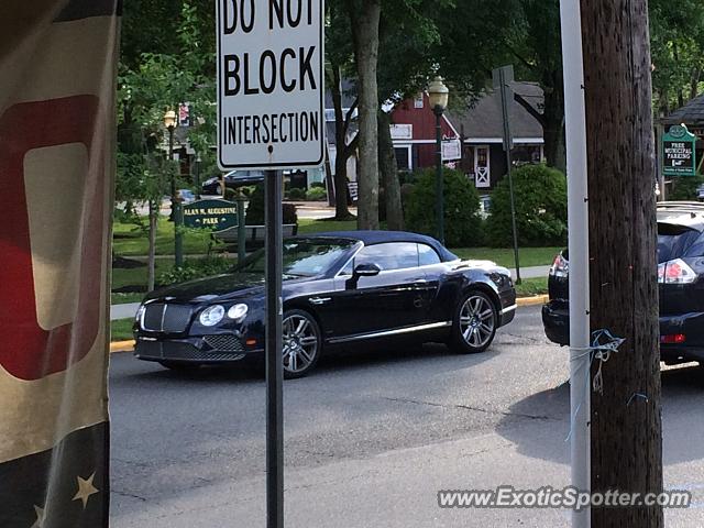 Bentley Continental spotted in Scotch Plains, New Jersey