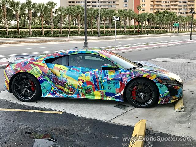 Acura NSX spotted in Ft Lauderdale, Florida