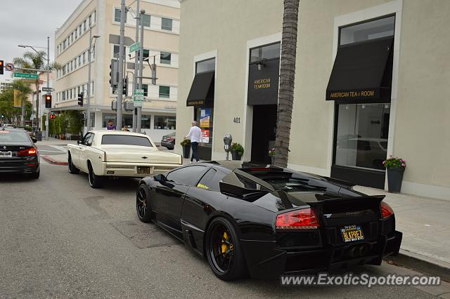 Lamborghini Murcielago spotted in Beverly Hills, California