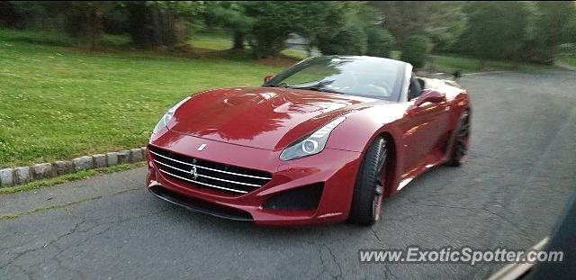 Ferrari California spotted in Scotch Plains, New Jersey