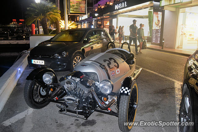 Morgan 3 Wheeler spotted in Puerto Banus, Spain