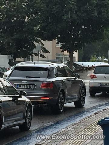 Bentley Bentayga spotted in Istanbul, Turkey