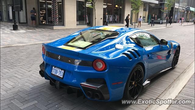 Ferrari F12 spotted in Toronto, Canada