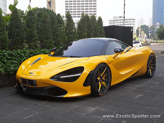Mclaren 720S spotted in Jakarta, Indonesia