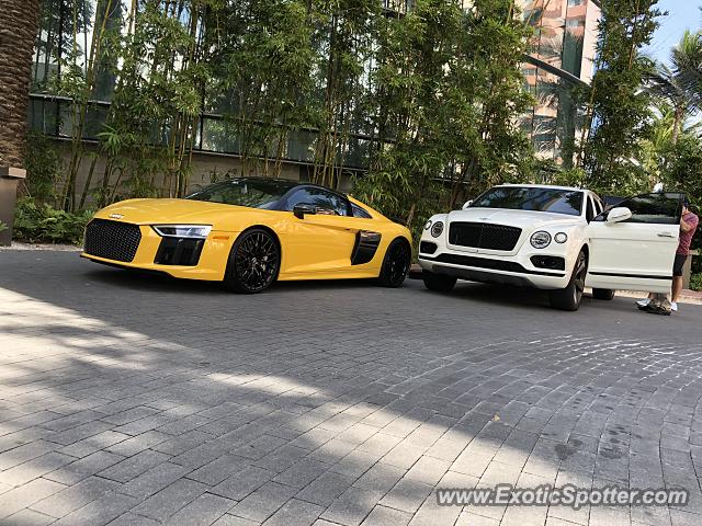 Bentley Bentayga spotted in Miami, Florida