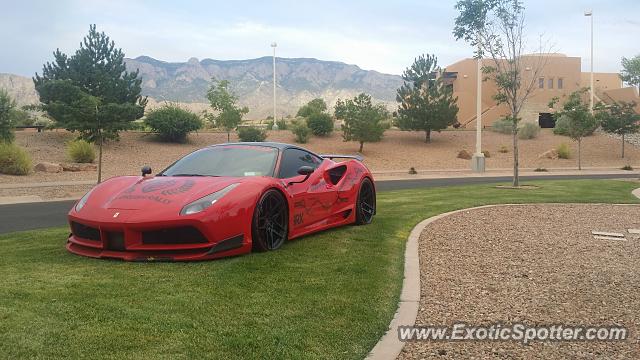 Ferrari 488 GTB spotted in Albuquerque, New Mexico