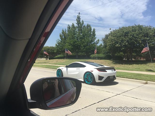 Acura NSX spotted in Dallas, Texas