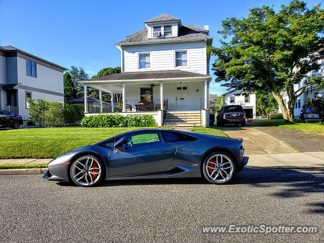 Lamborghini Huracan spotted in Deal, New Jersey