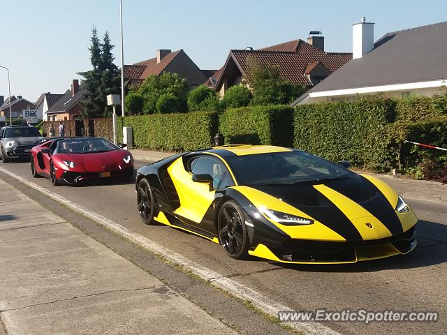 Lamborghini Centenario spotted in Wevelgem, Belgium