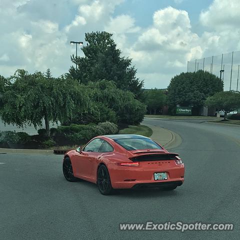 Porsche 911 spotted in Fishers, Indiana