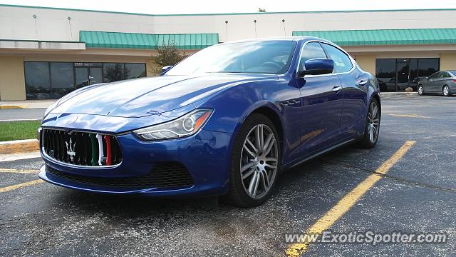 Maserati Ghibli spotted in Plainfield, Indiana
