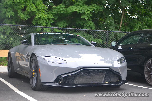 Aston Martin Vantage spotted in West Hartford, Connecticut