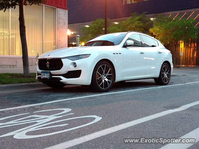 Maserati Levante spotted in Minneapolis, Minnesota