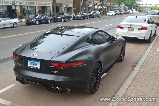 Jaguar F-Type spotted in West Hartford, Connecticut