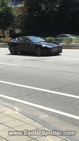 Aston Martin Rapide spotted in Atlanta, Georgia
