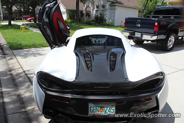 Mclaren 570S spotted in Riverview, Florida