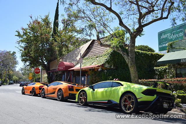 Lamborghini Huracan spotted in West Hollywood, California