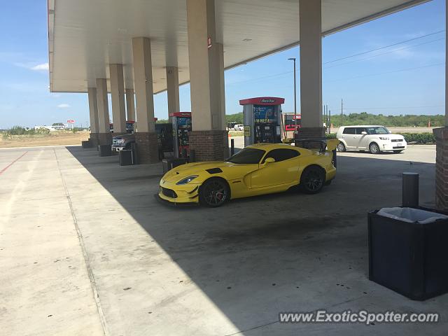 Dodge Viper spotted in Dallas, Texas