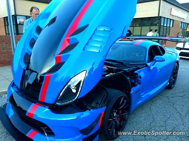 Dodge Viper spotted in Poniac, Michigan