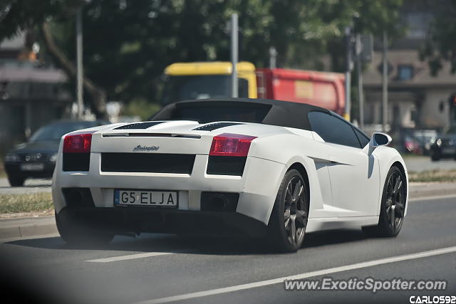 Lamborghini Gallardo spotted in Warsaw, Poland