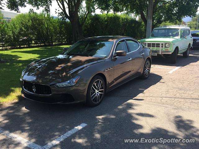 Maserati Ghibli spotted in Missoula, Montana