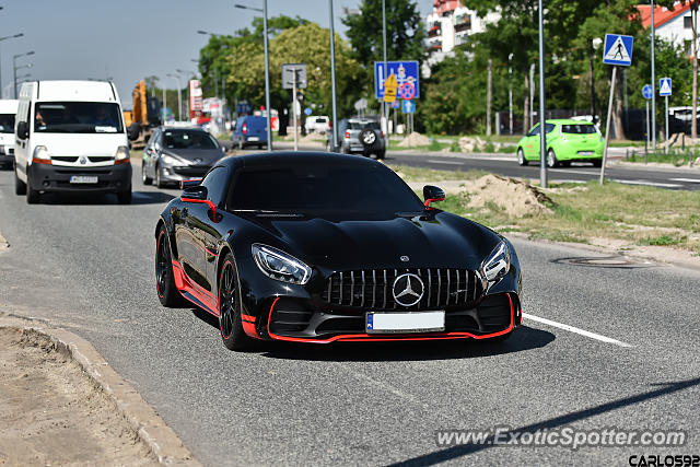 Mercedes AMG GT spotted in Warsaw, Poland