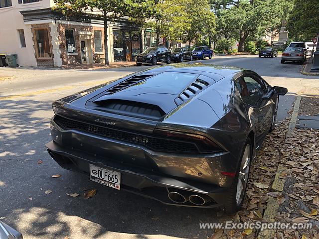 Lamborghini Huracan spotted in Savannah, Georgia