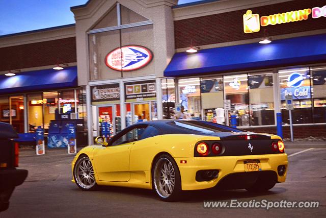 Ferrari 360 Modena spotted in Webster, New York