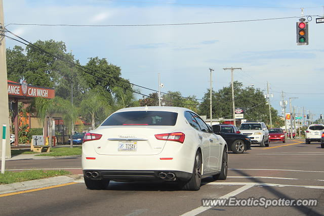 Maserati Ghibli spotted in Tampa, Florida