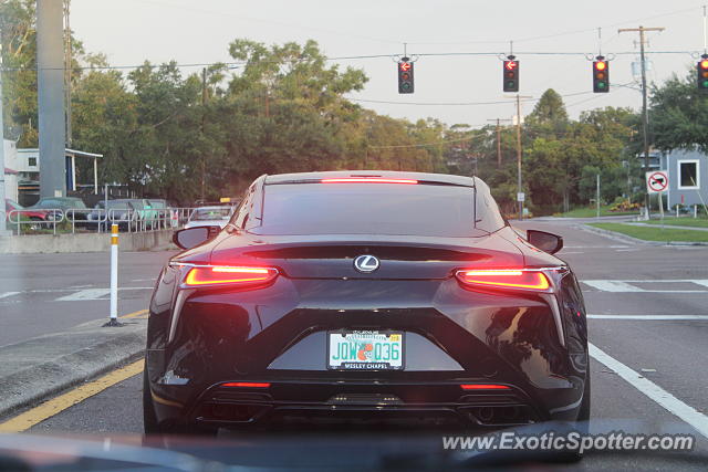 Lexus LC 500 spotted in Tampa, Florida