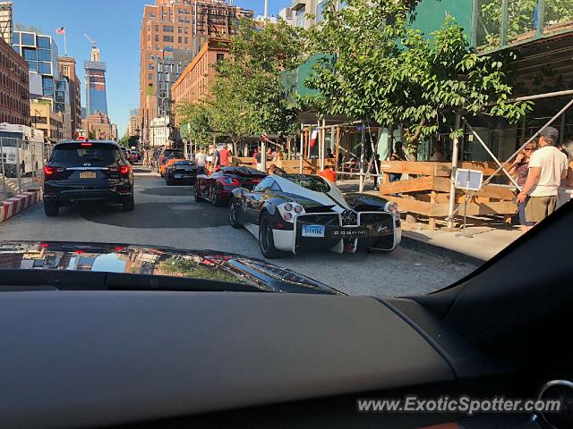 Pagani Huayra spotted in New york city, New York