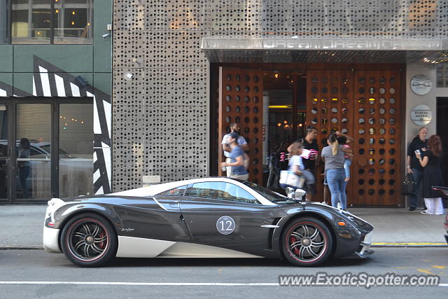 Pagani Huayra spotted in Manhattan, New York