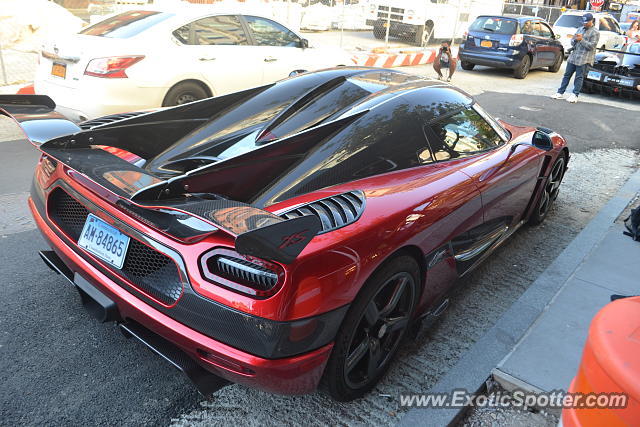 Koenigsegg Agera R spotted in Manhattan, New York