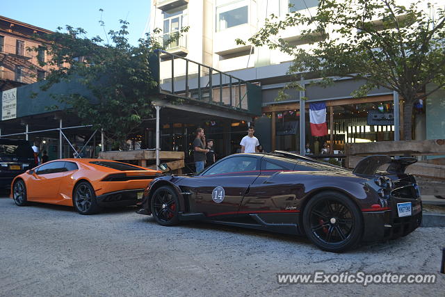 Pagani Huayra spotted in Manhattan, New York