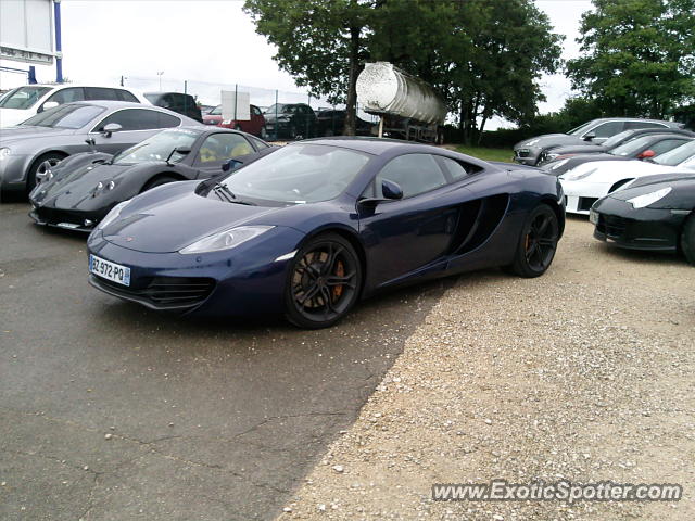 Mclaren MP4-12C spotted in DIJON, France