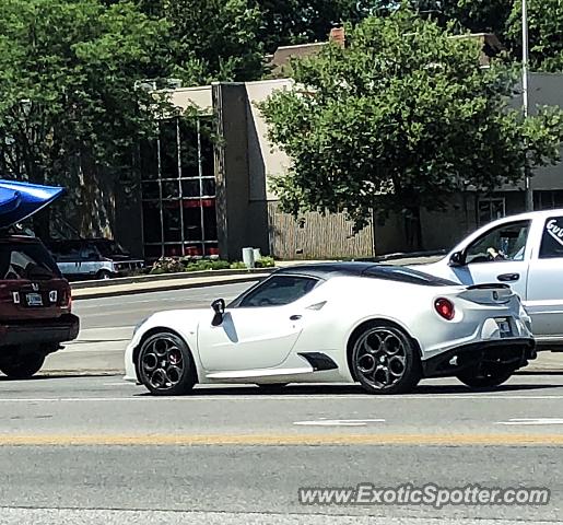 Alfa Romeo 4C spotted in Bloomington, Indiana