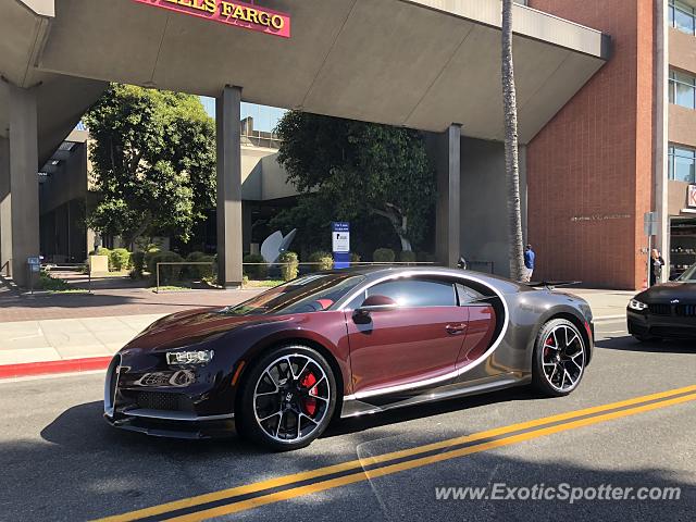 Bugatti Chiron spotted in Beverly Hills, California