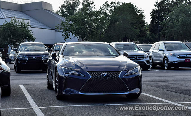 Lexus LC 500 spotted in Cary, North Carolina