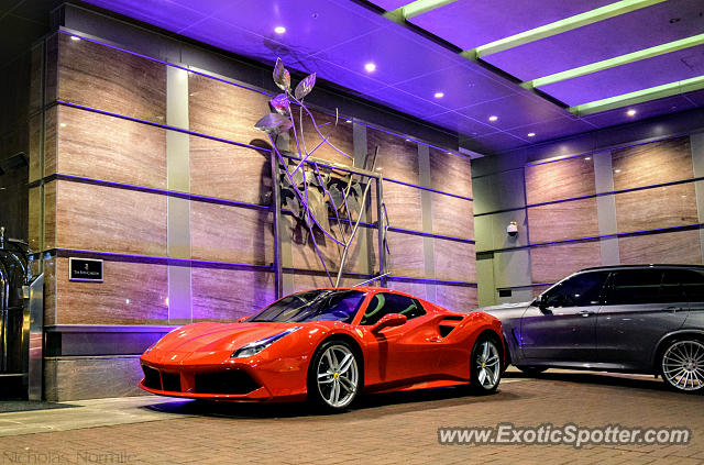 Ferrari 488 GTB spotted in Charlotte, North Carolina