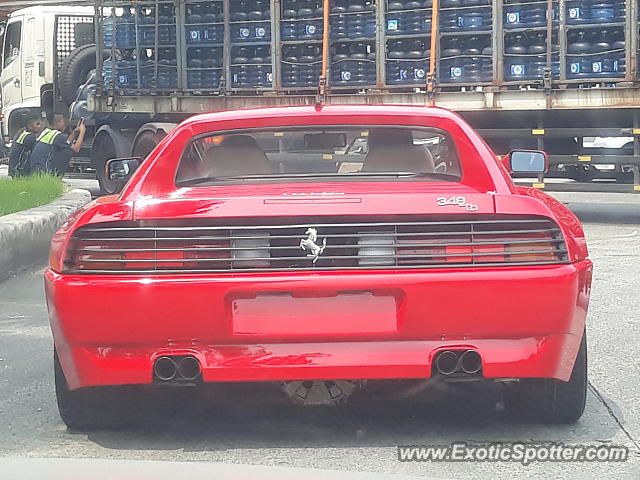 Ferrari 348 spotted in Serpong, Indonesia