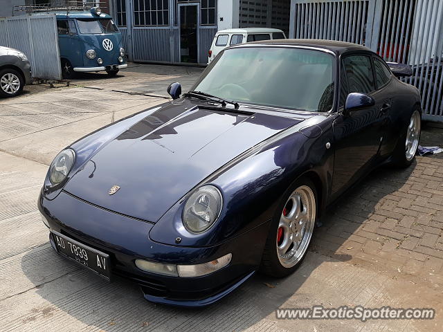 Porsche 911 Turbo spotted in Tangerang, Indonesia