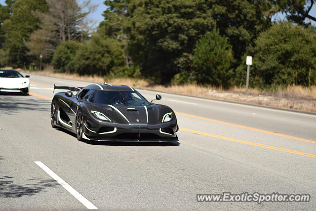 Koenigsegg Agera R spotted in Monterey, California