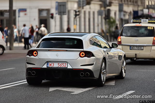 Ferrari GTC4Lusso spotted in Warsaw, Poland