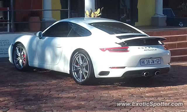 Porsche 911 spotted in Parys, South Africa