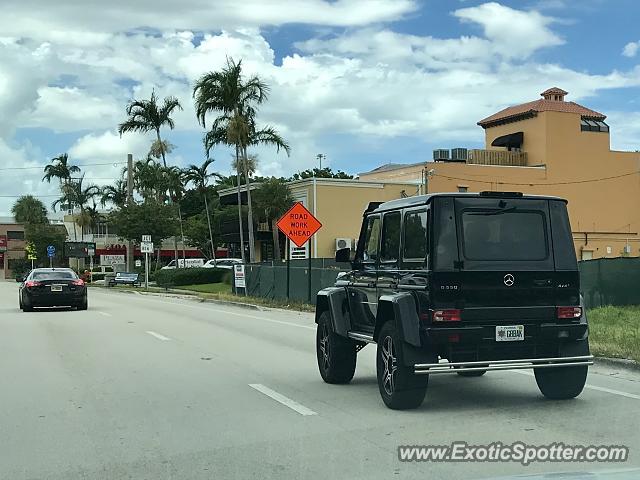 Mercedes 4x4 Squared spotted in Ft Lauderdale, Florida